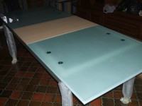 vetro rovere chiaro alluminio